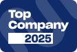 Badge der Auszeichnung zur Top Company 2025